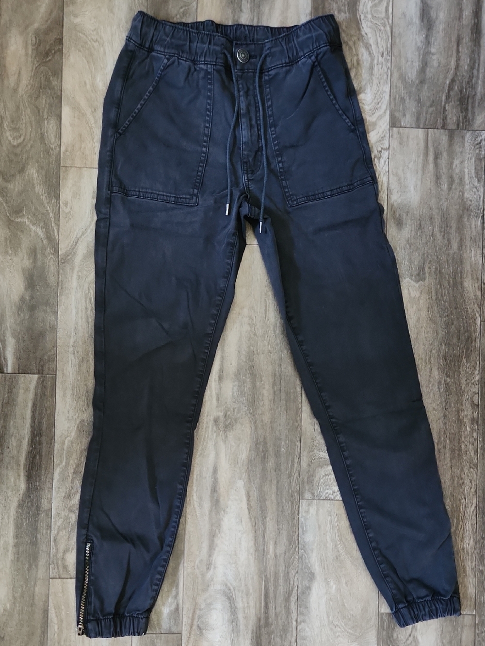 American Eagle Outfitters Navy Women's Drawstring Jogger Pants